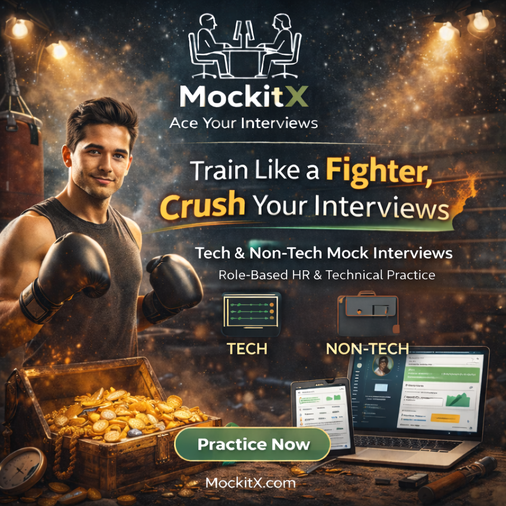 MockitX Real Human Interviewers - Not AI